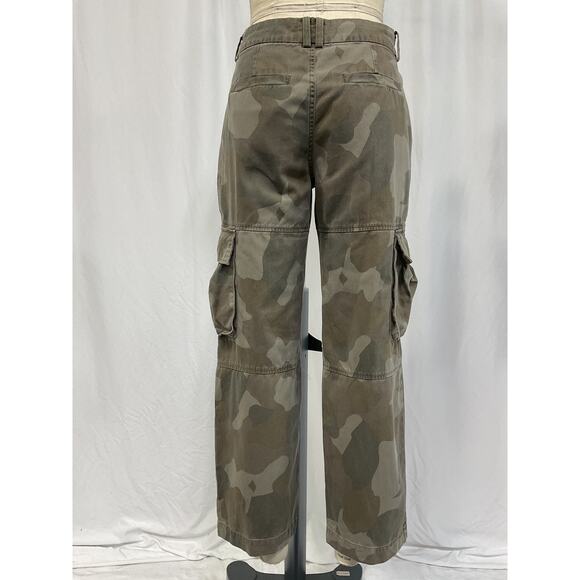 Pistola Denim 'Addie' Green Cotton Pants Size 26 - Picture 3 of 5